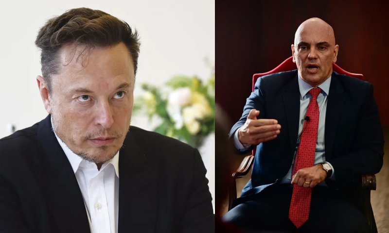 Elon Musk sobe tom e diz que Alexandre de Moraes “interferiu nas eleições do Brasil”; veja