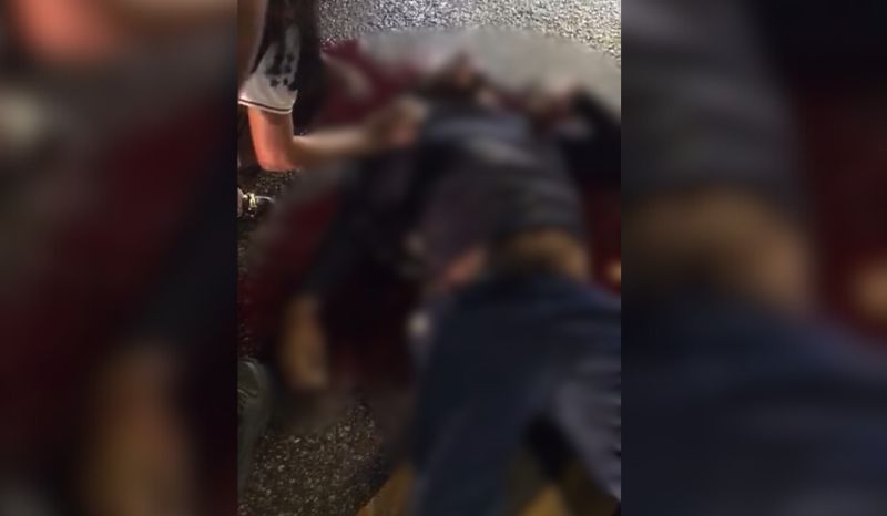 VÍDEO: homem morto no bairro Cidade de Deus levava uma pistola na mochila