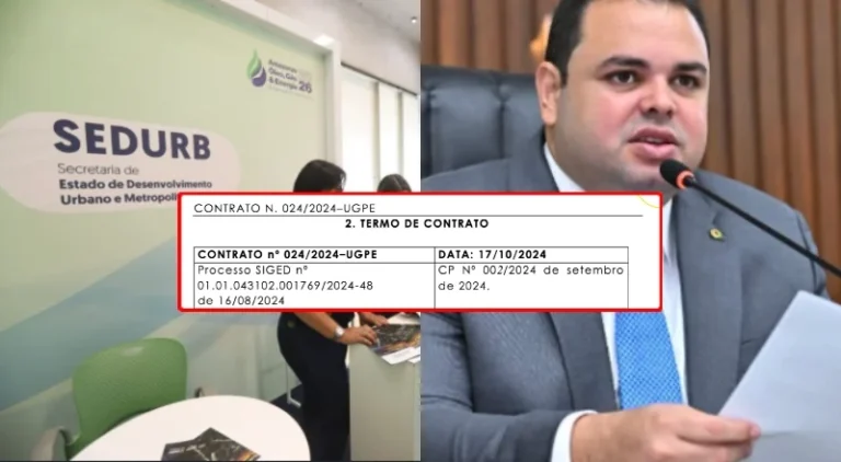 Sedurb acelera gastos e acumula contratos milionários com falhas de transparência no Amazonas; veja os documentos