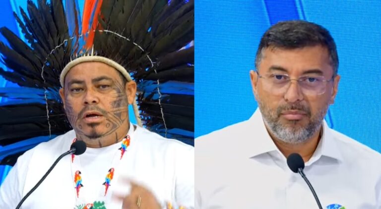 “Nós temos aqui um futuro presidiário se perder a eleição pro Senado”, dispara Ismael Munduruku contra Wilson Lima; vídeo