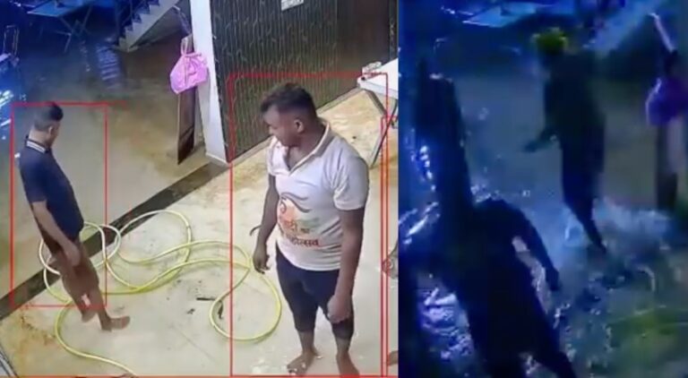 “Fio elétrico e chão molhado”: combinação fatal deixa amigos de trabalhador traumatizados; veja vídeo